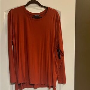 Liverpool Women's Long Sleeve Top in Rust SOFT